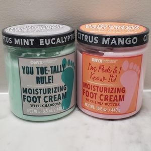 ONYX Professional Moisturizing Foot Wash and Foot Cream Combo Pack‎